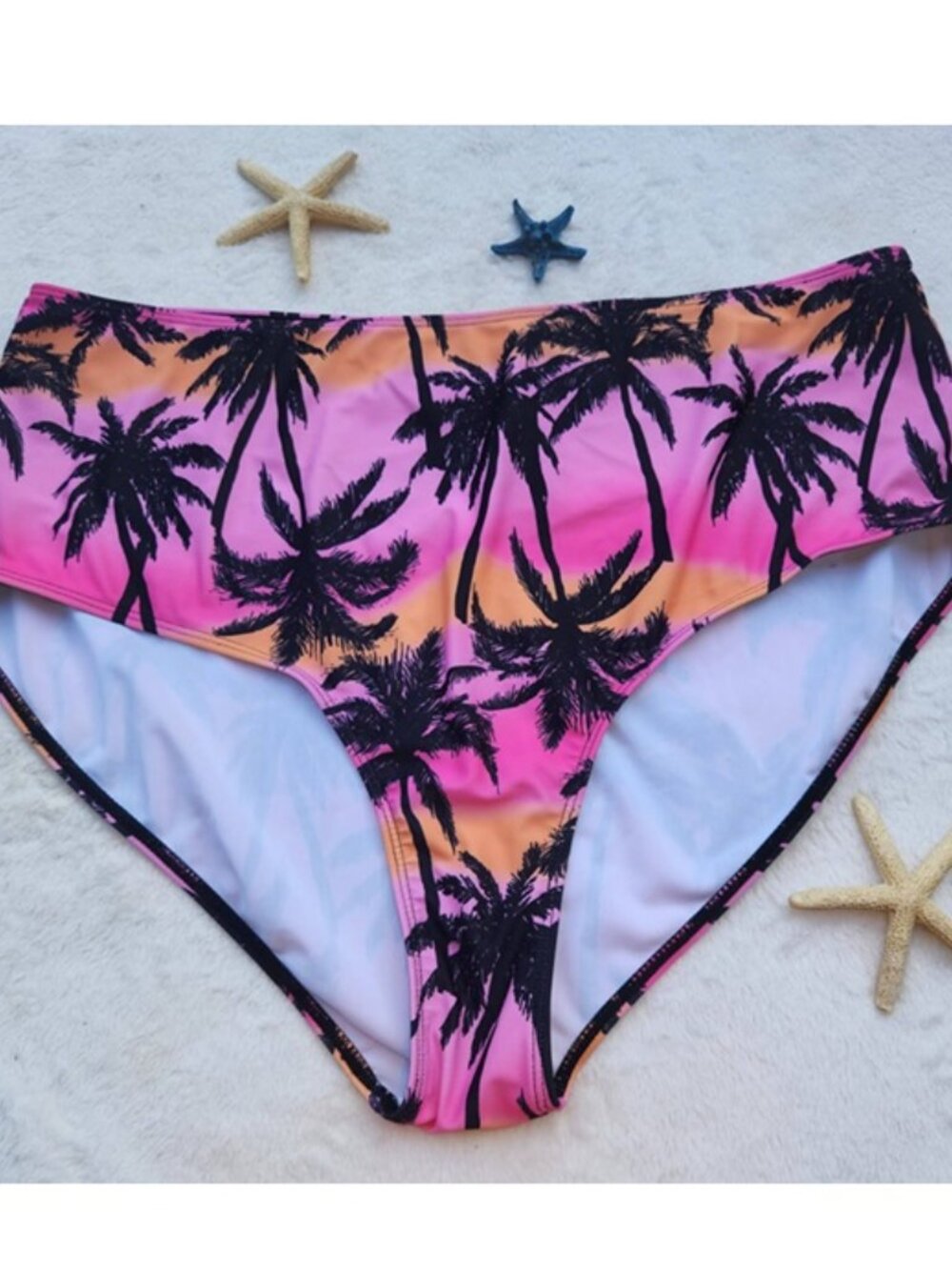 4XL Women's Plus Bikini Bottom Bathing Suit Swimwear Beach Pool Sexy Tropical
